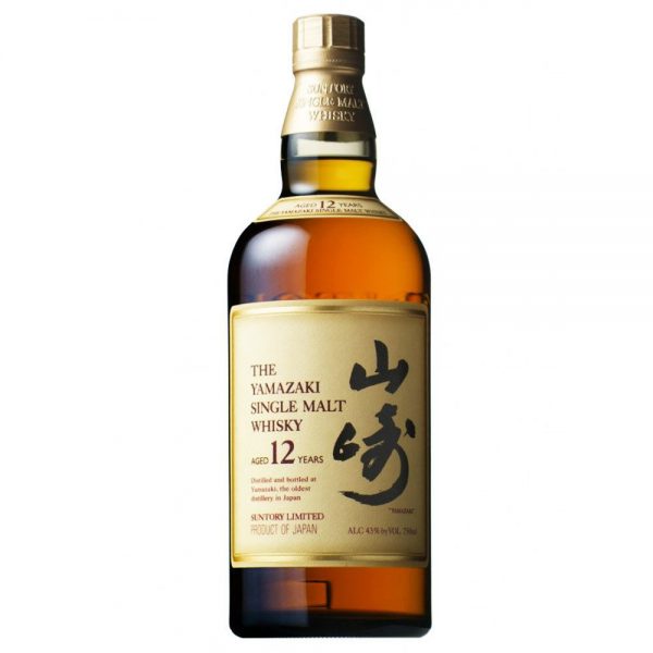 The Yamazaki 12 Years Old Single Malt Japanese Whisky 700mL