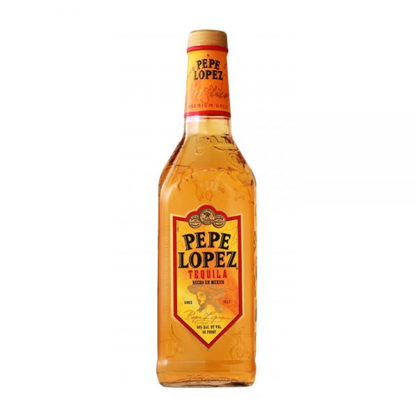 Pepe Lopez Gold Mexican Tequila 1L