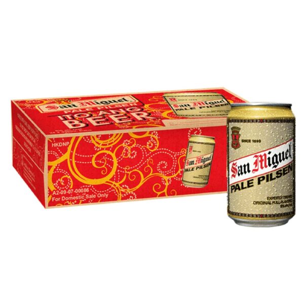 San Miguel Pale Pilsen Cans, The Philippines, (24 X 320mL)