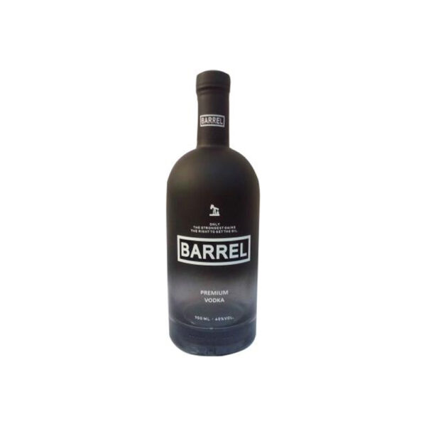 Barrel Premium Vodka 500mL (Black Glass Bottles)