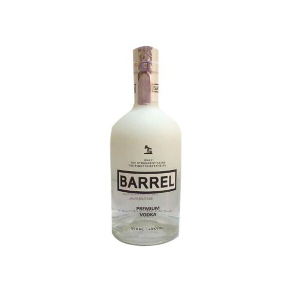 Barrel Premium Vodka 500mL (White Glass Bottles)