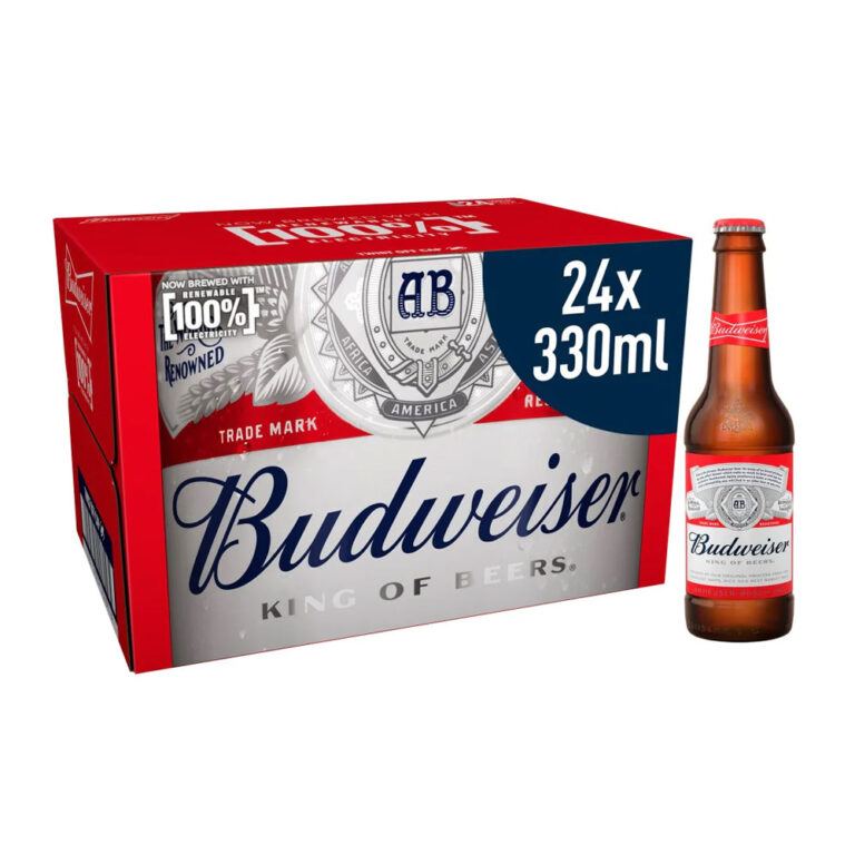 Buy Budweiser Beer Bottles, USA, (24 X 330 mL) - Liquidz