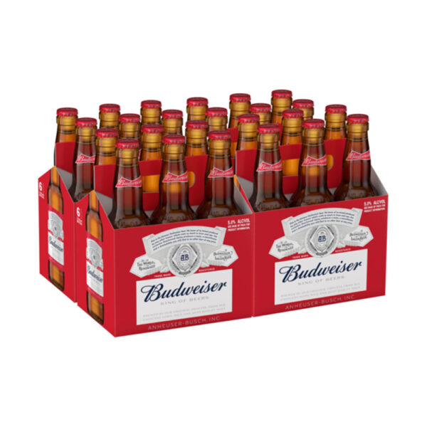 Buy Budweiser Beer Bottles, USA, (24 X 330 mL) - Liquidz