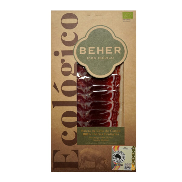 Machine Sliced 100% Iberico Organic Paleta Cebo (70g)