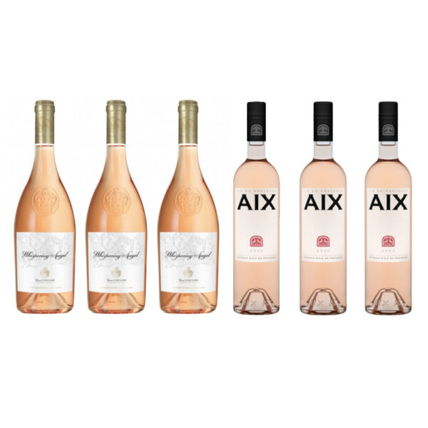 Whispering Angel Rose & AIX Rose Combo (6 bottles)