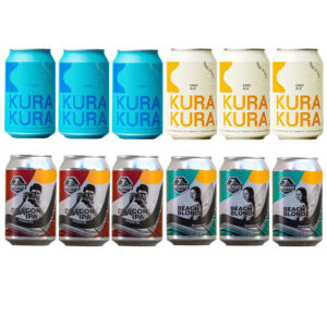 6 cans KURA KURA + 6 cans 7 Bridges Craft Beer - Crossover Pack of 12 (Set A)