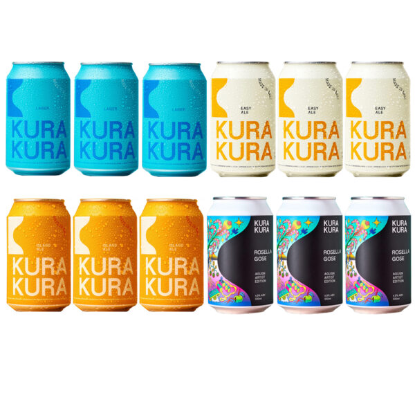 KURA KURA Craft Beer Mix Pack of 12