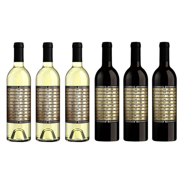 Unshackled Sauvignon Blanc + Cabernet Sauvignon California USA 750mL Combo - (6 bottles)